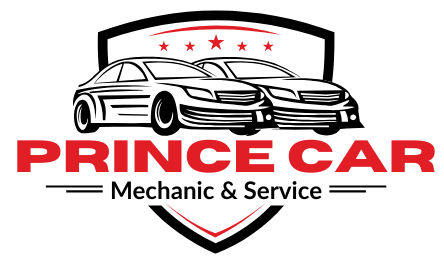 Prince Car Mechanic Logo